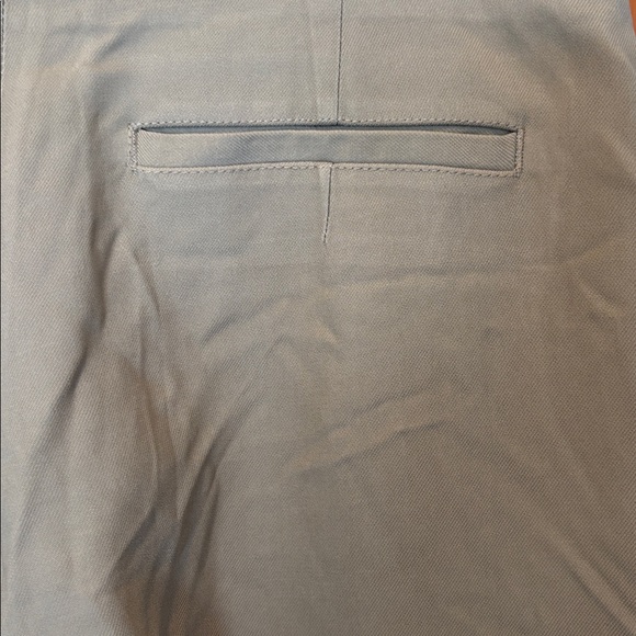 Scanlan Theodore Beige Flat Front Straight Wide Leg Trousers Size 6 - Picture 4 of 8